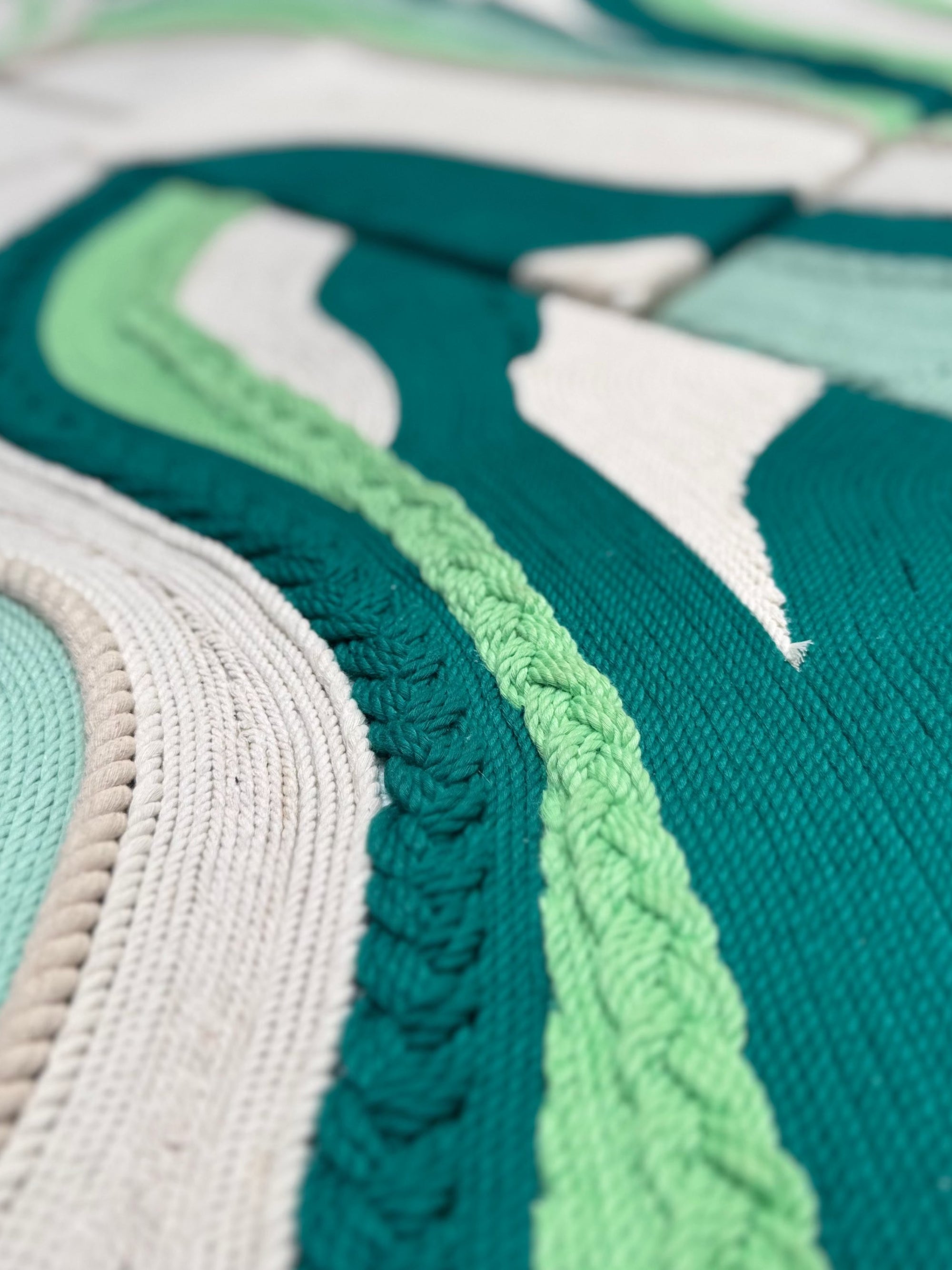 Woven Landscape Wall Art Decor (Set of 5)