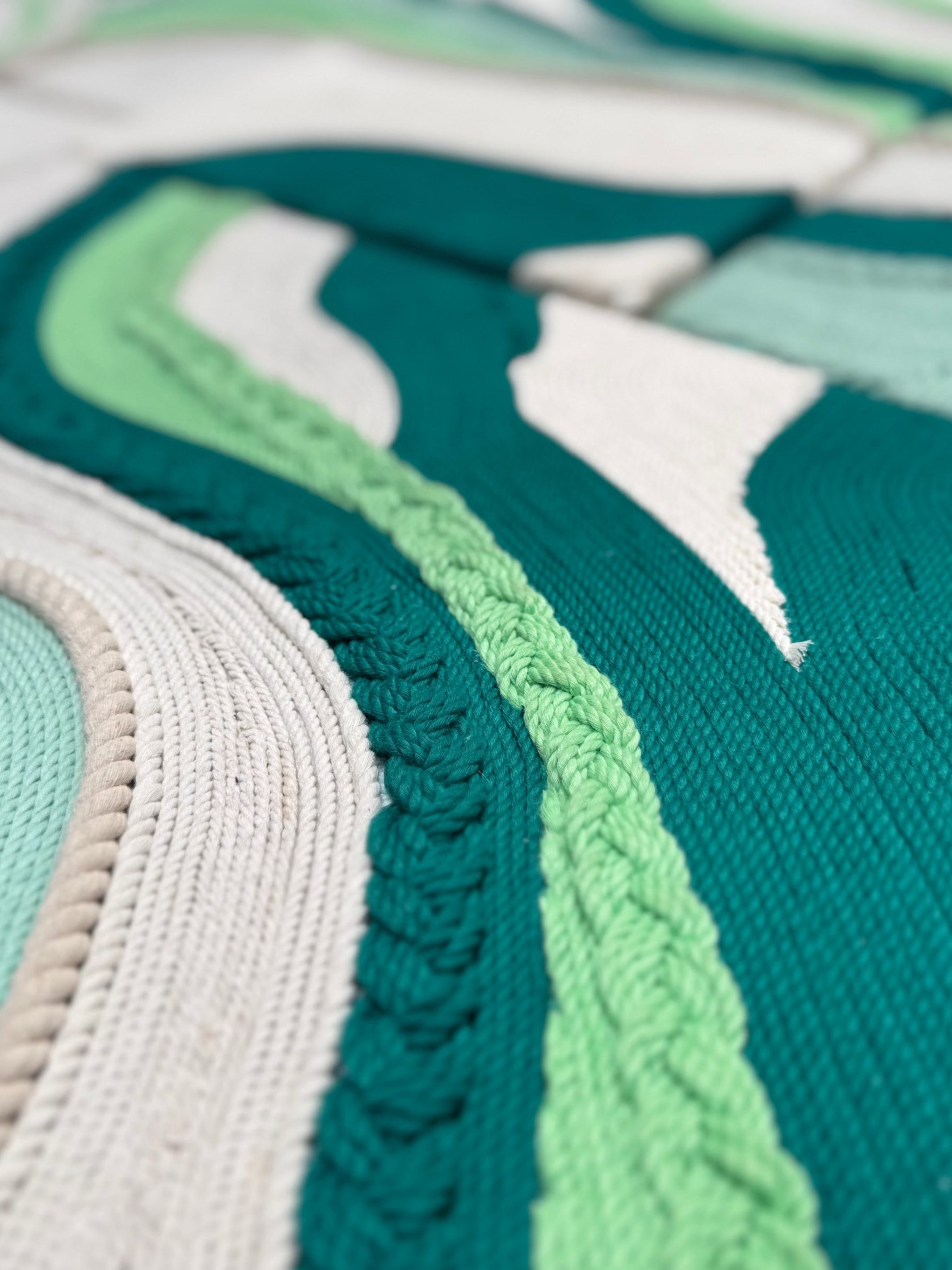 Woven Landscape Wall Art Decor (Set of 5)