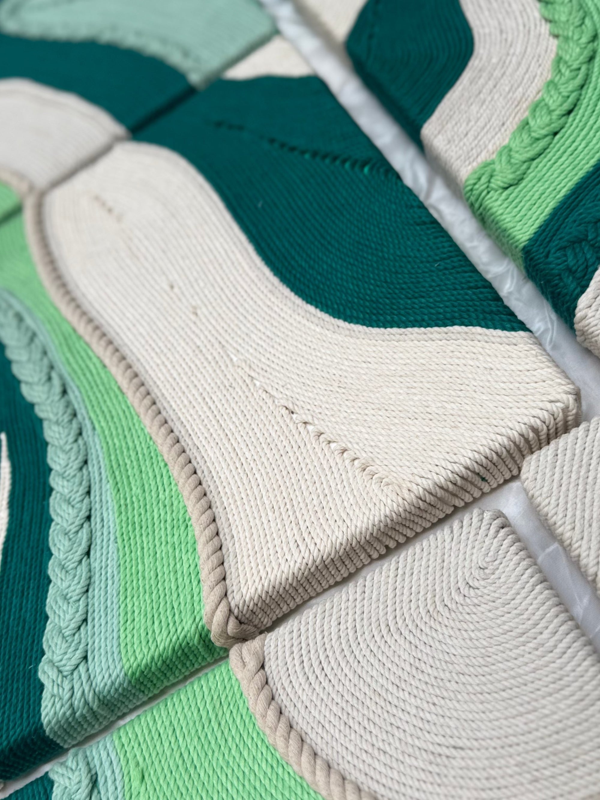 Woven Landscape Wall Art Decor (Set of 5)