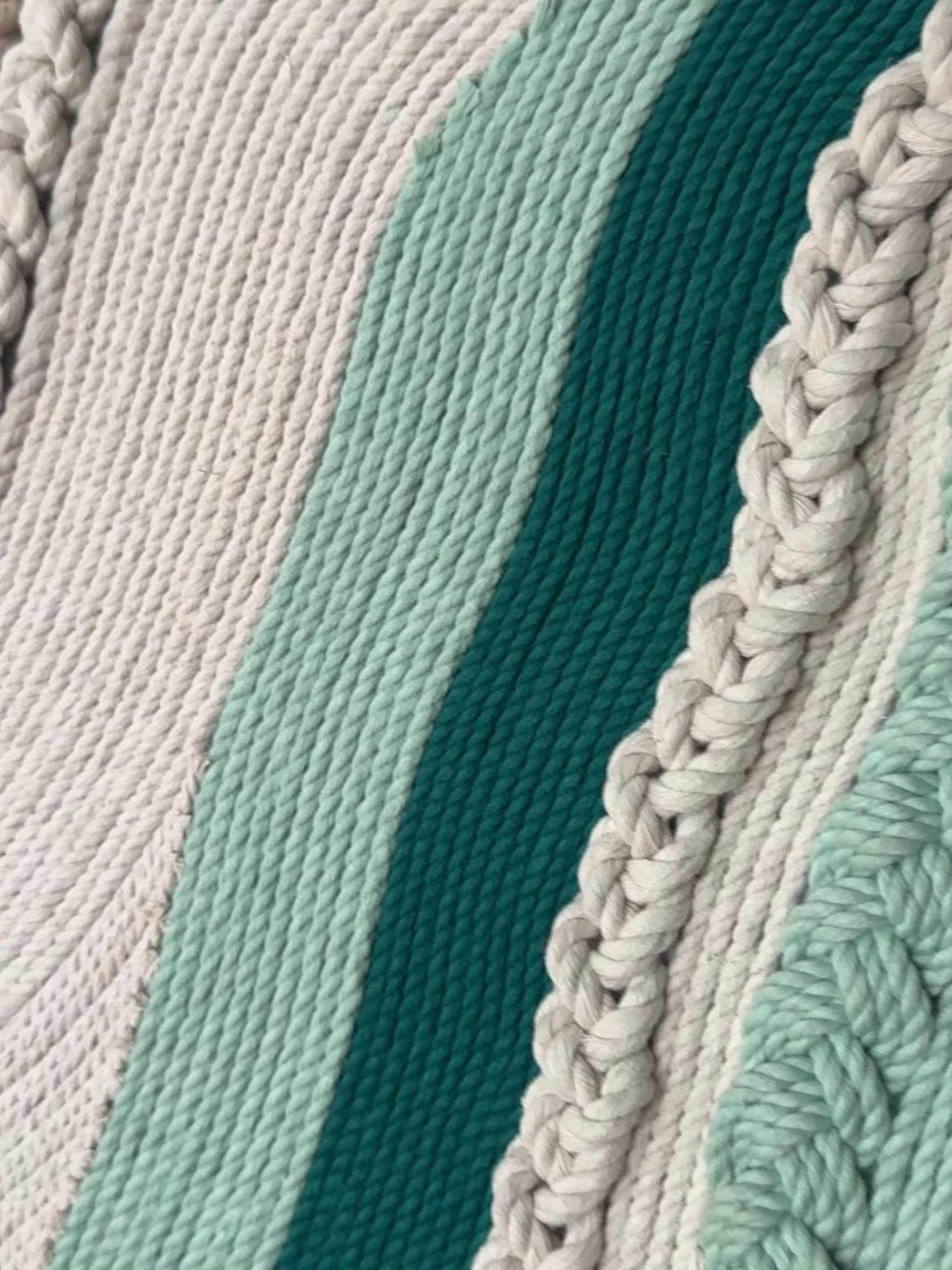 Woven Landscape Wall Art Decor (Set of 5)