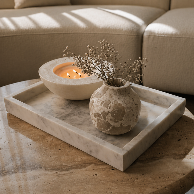 ARICA MARBLE VASE