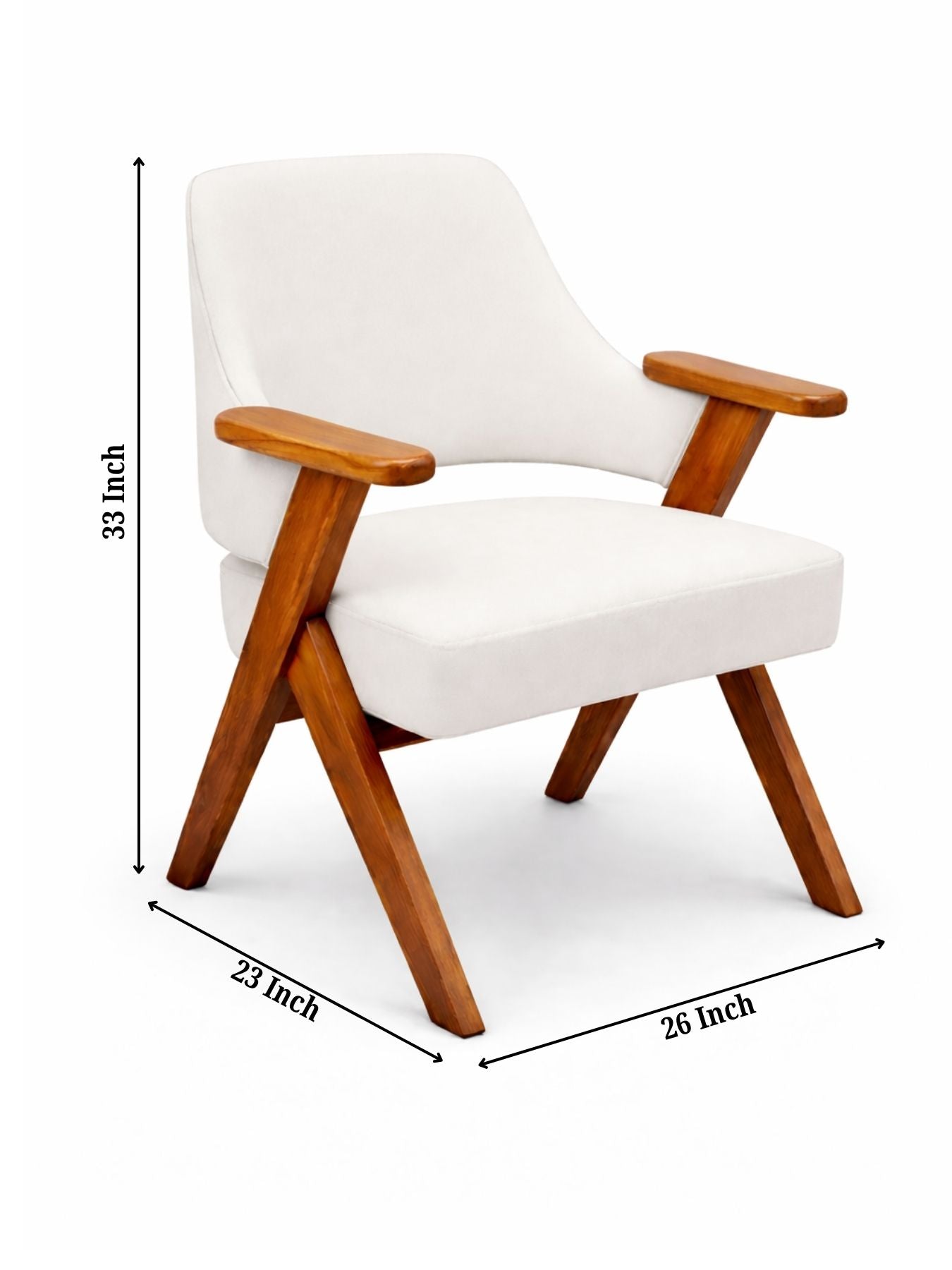 Solace Contemporary Wooden Lounge Chair