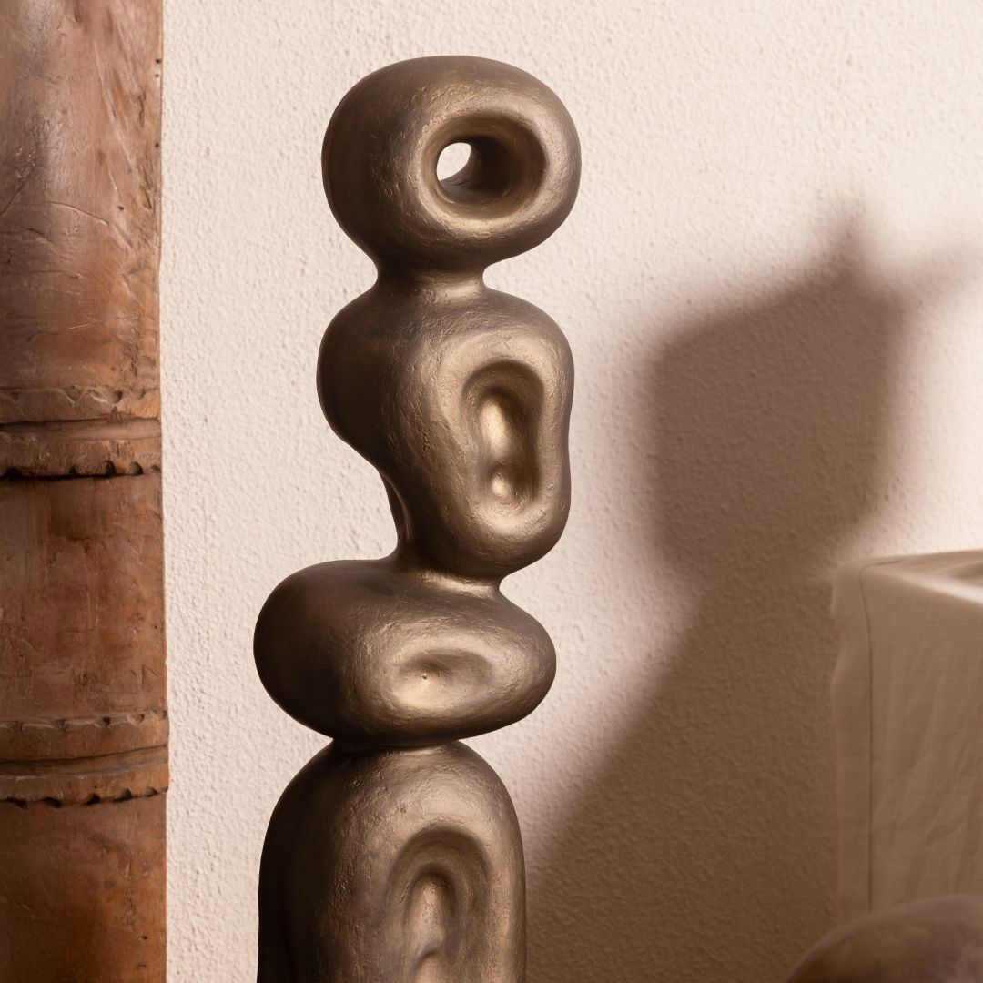Bronze Gold Ren Organic Sculpture