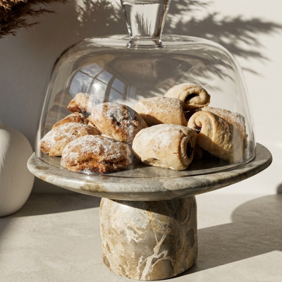 ALBI MARBLE CAKE STAND