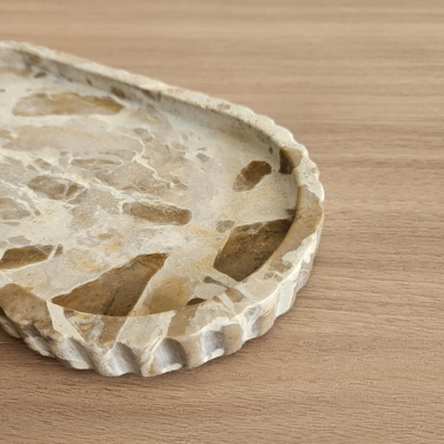 Seville scalloped tray