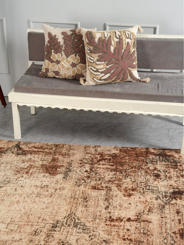 Rust Echo Rug
