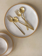Rimmed Dinner Plate