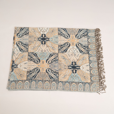 Vintage Azure Throw