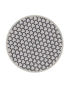 Inlay Drum Side Table with Base - Targua
