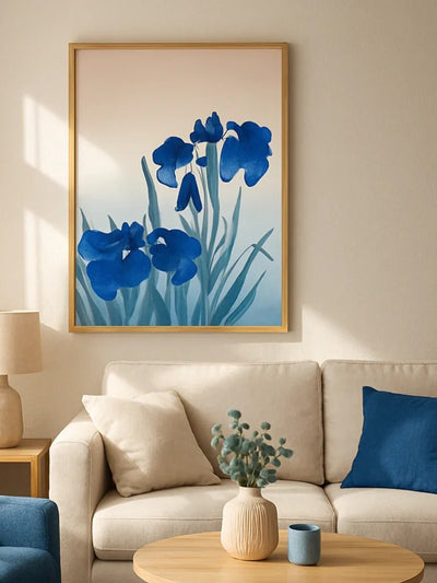 Iris flowers (1925 - 1936) Botanical Digital Art