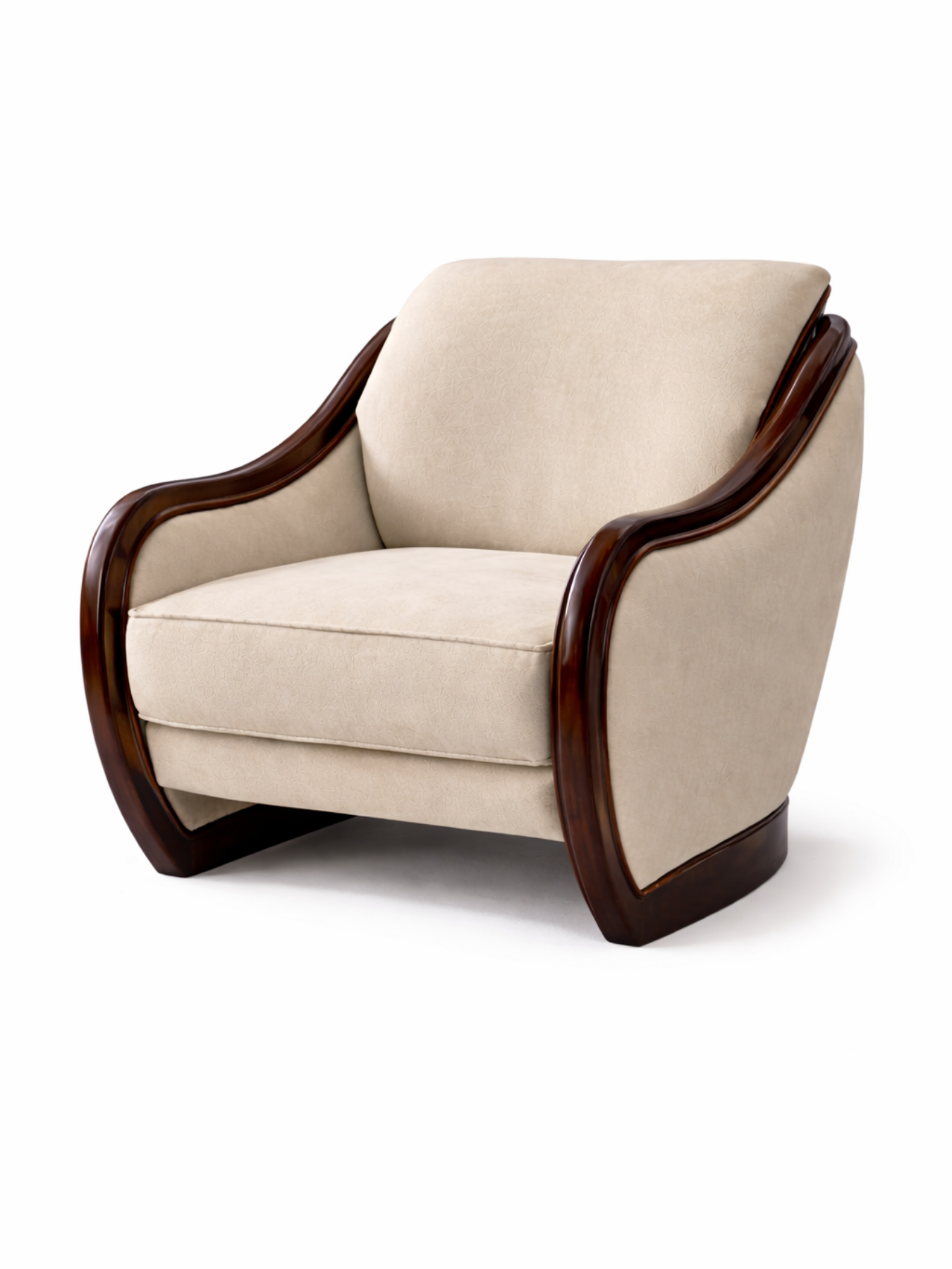 Zenis Minimal Comfort Accent Chair