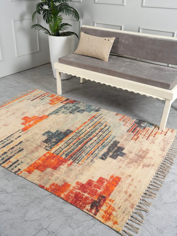 Pixel Ember Rug