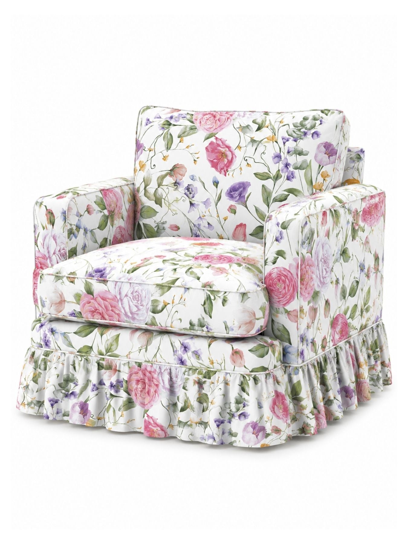Remora Curtain Call Floral Armchair