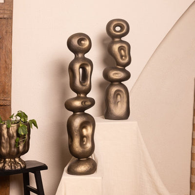 Bronze Gold Ren Organic Sculpture