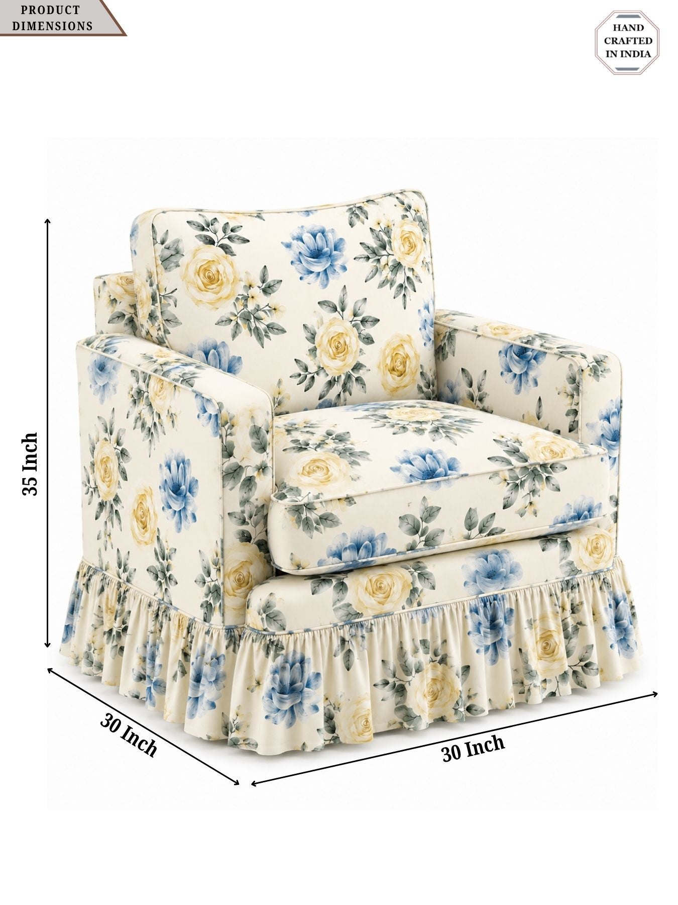 Rylora Curtain Call Floral Armchair