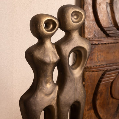 Bronze Gold Tomo Organic Sculpture