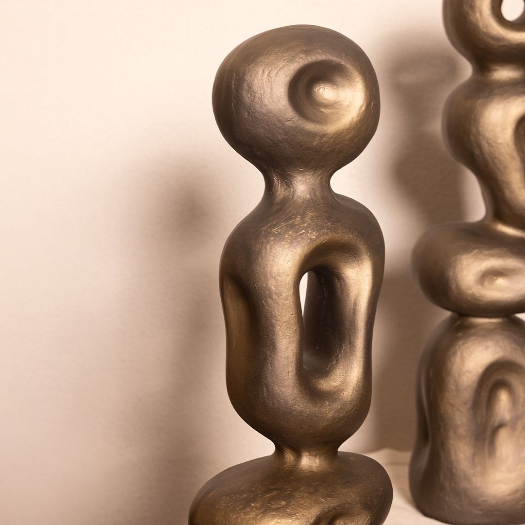 Bronze Gold Ren Organic Sculpture