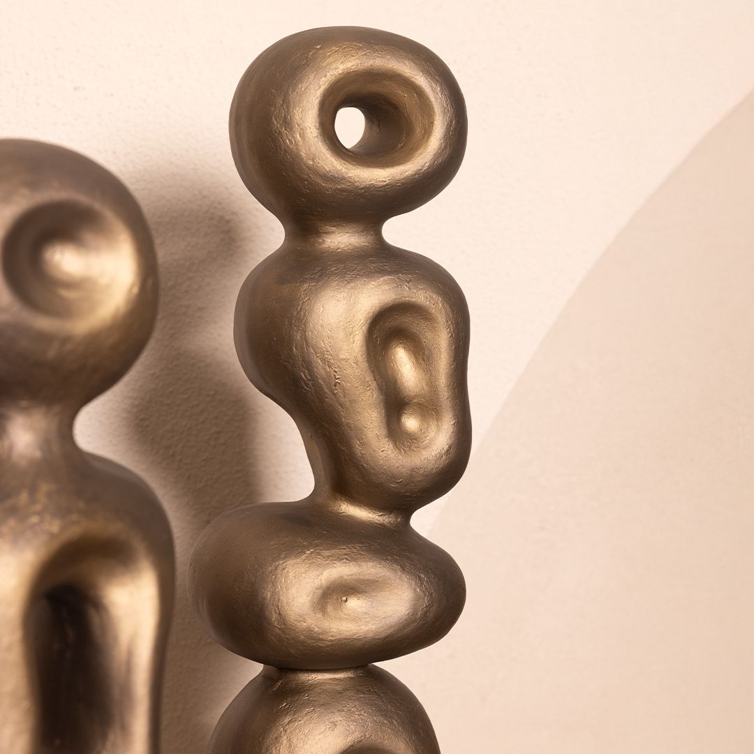 Bronze Gold Ren Organic Sculpture