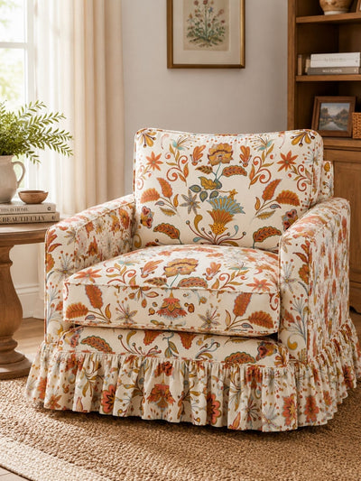 Rubelle Curtain Call Floral Armchair