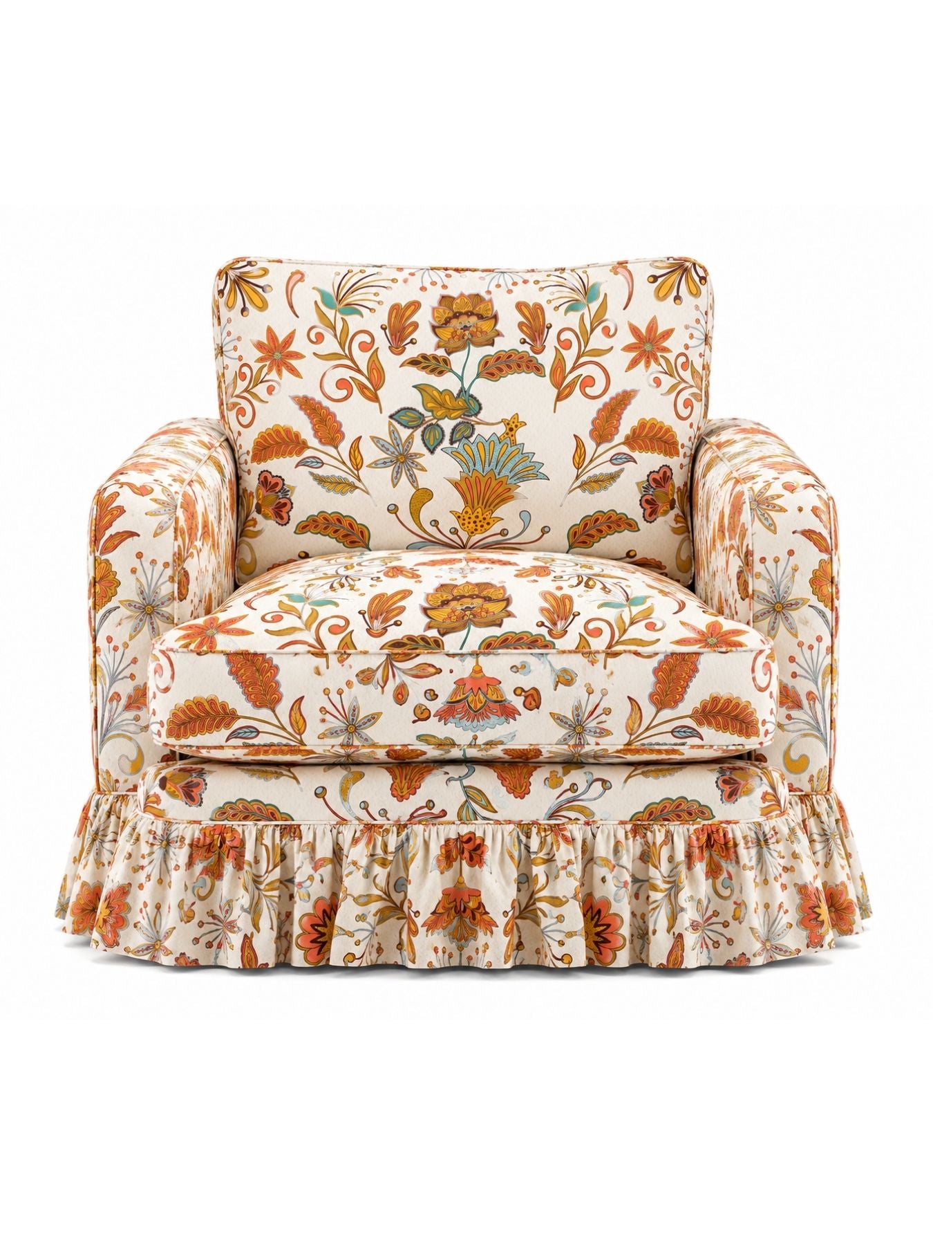 Rubelle Curtain Call Floral Armchair