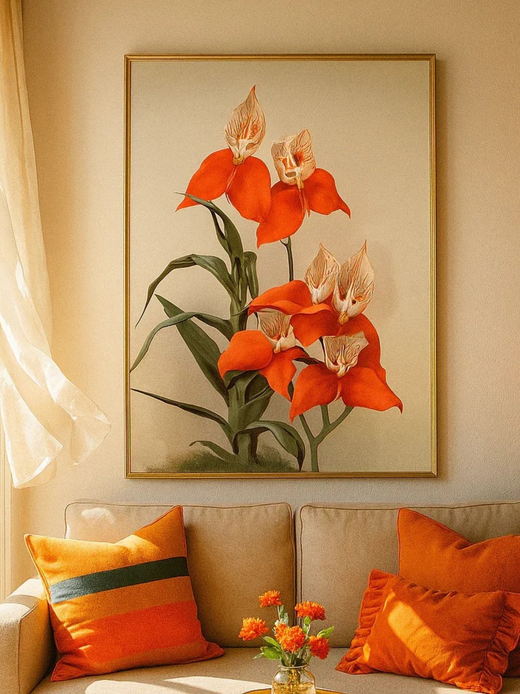 Disa grandiflora Digital Wall Art Print