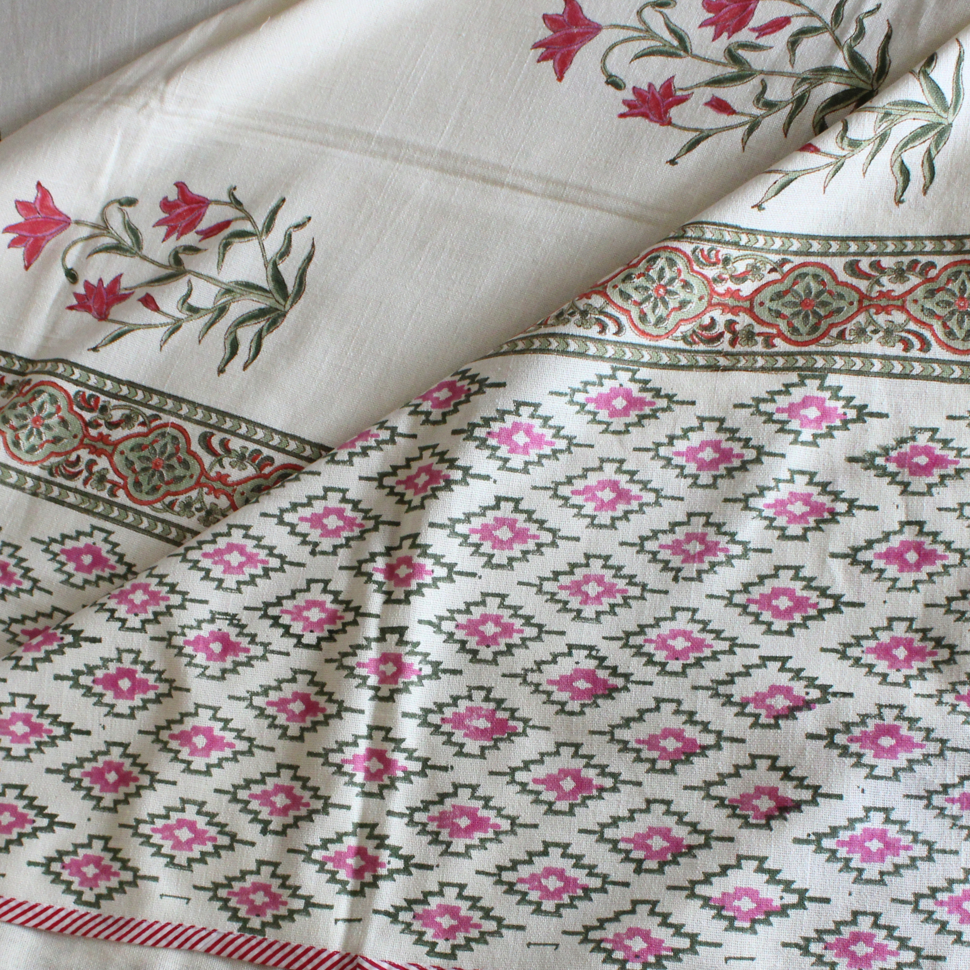 Anand Bagh Lotus Garden Bedcover