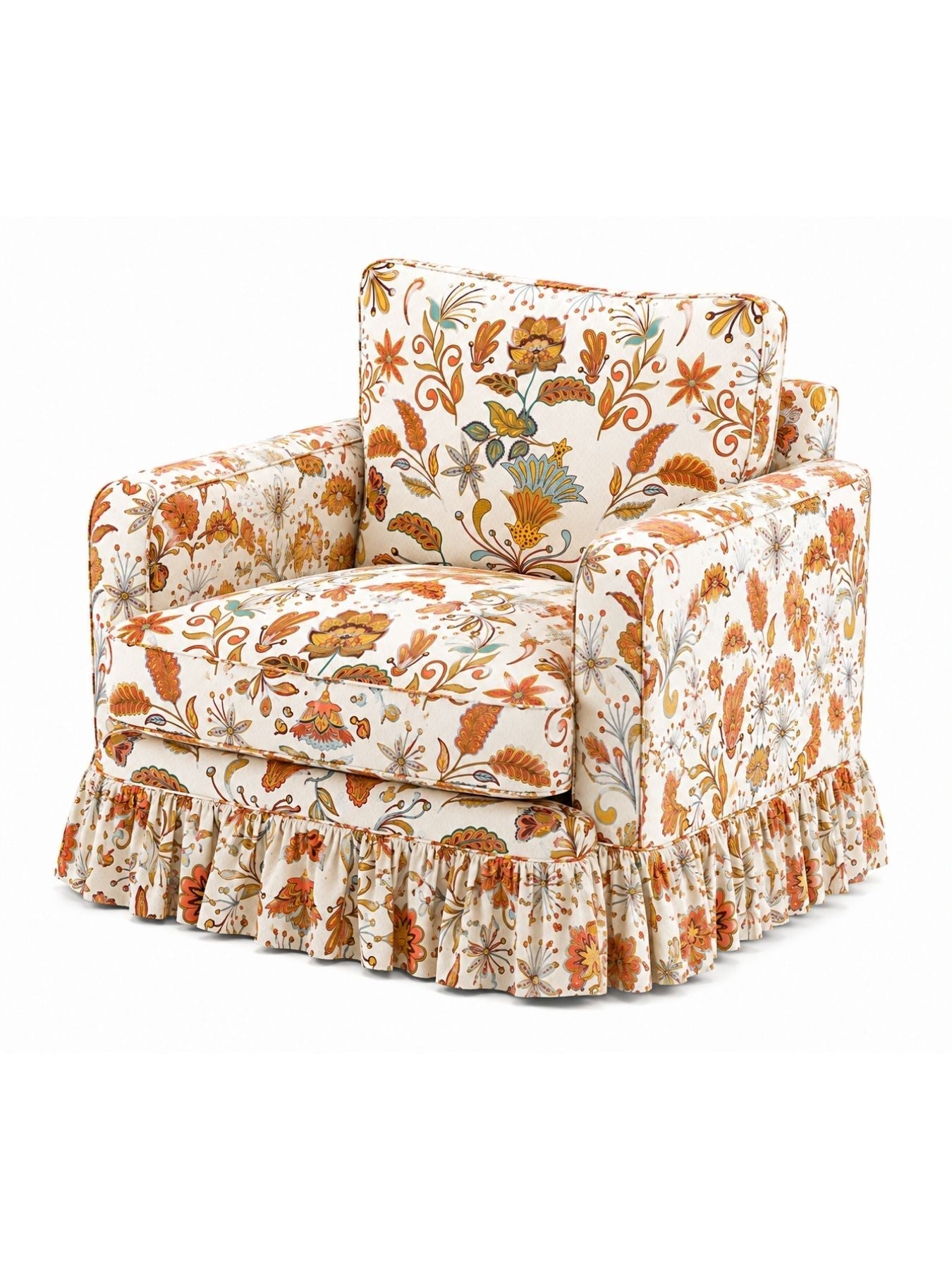 Rubelle Curtain Call Floral Armchair