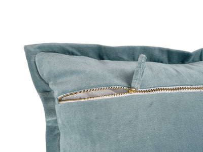 Ogee Teal Cushion Cover