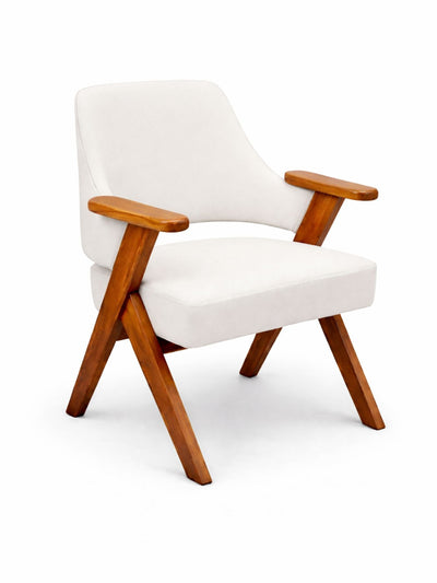 Solace Contemporary Wooden Lounge Chair