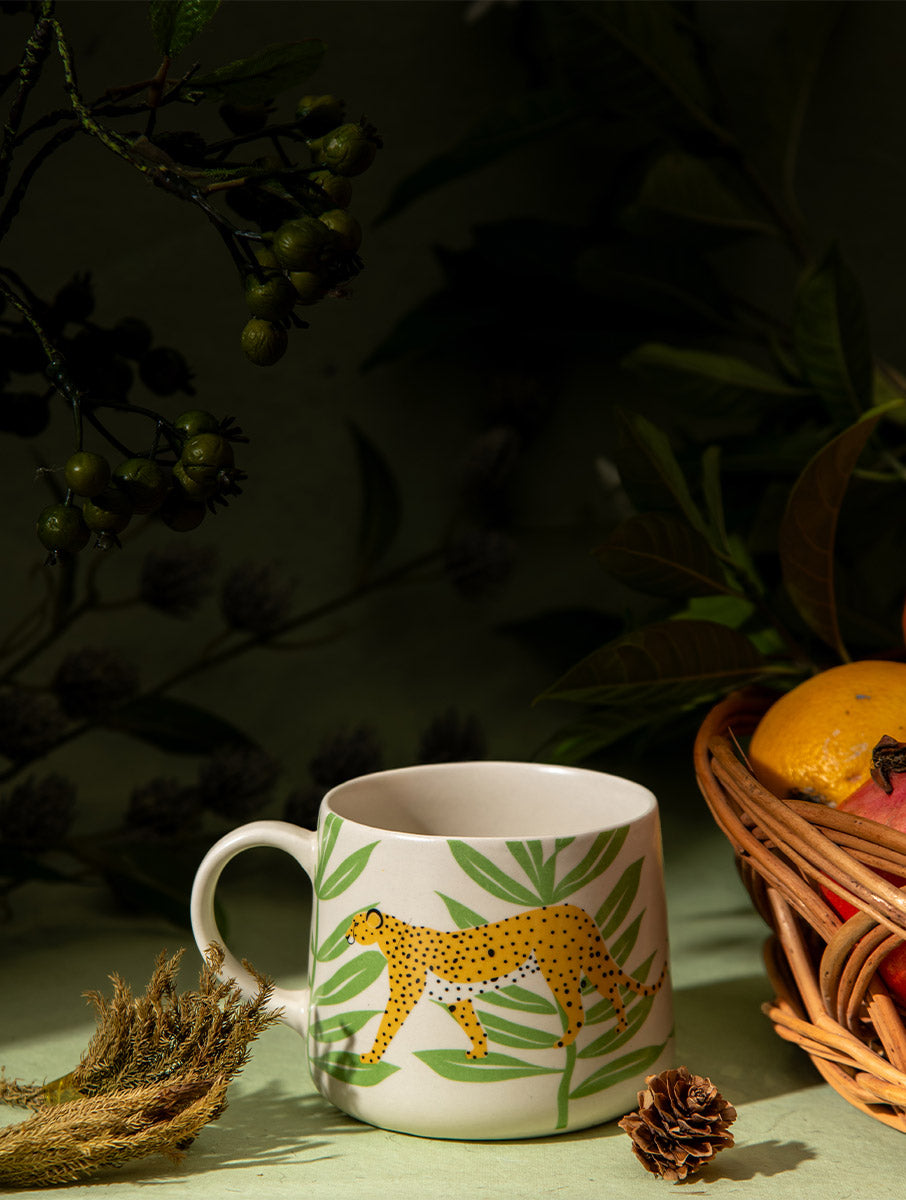 Cheetah Mug Gift Box