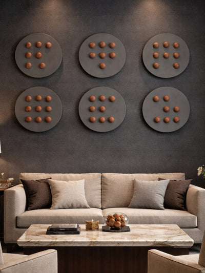 Textured Loops III Modern Art for Interior Design