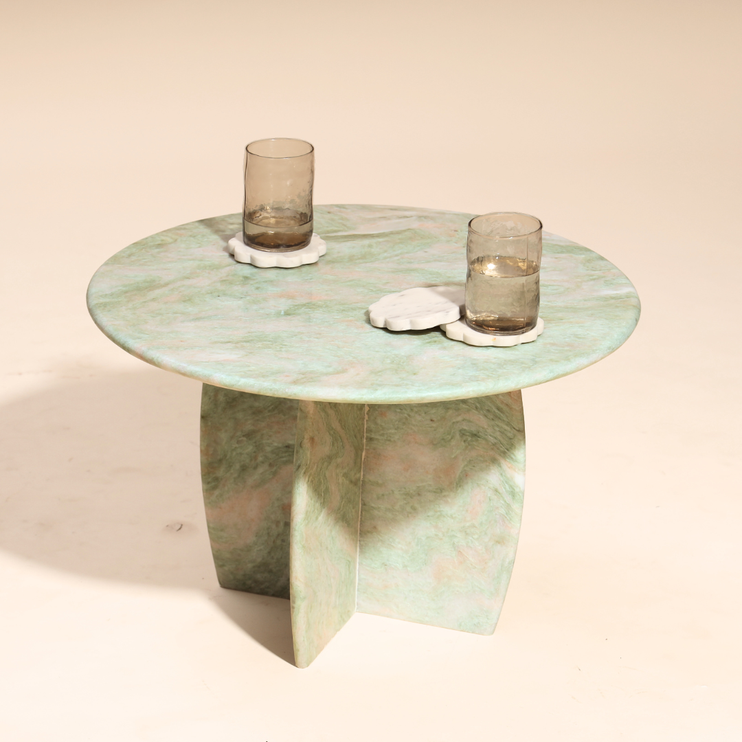 Raio Marble Table - Pista