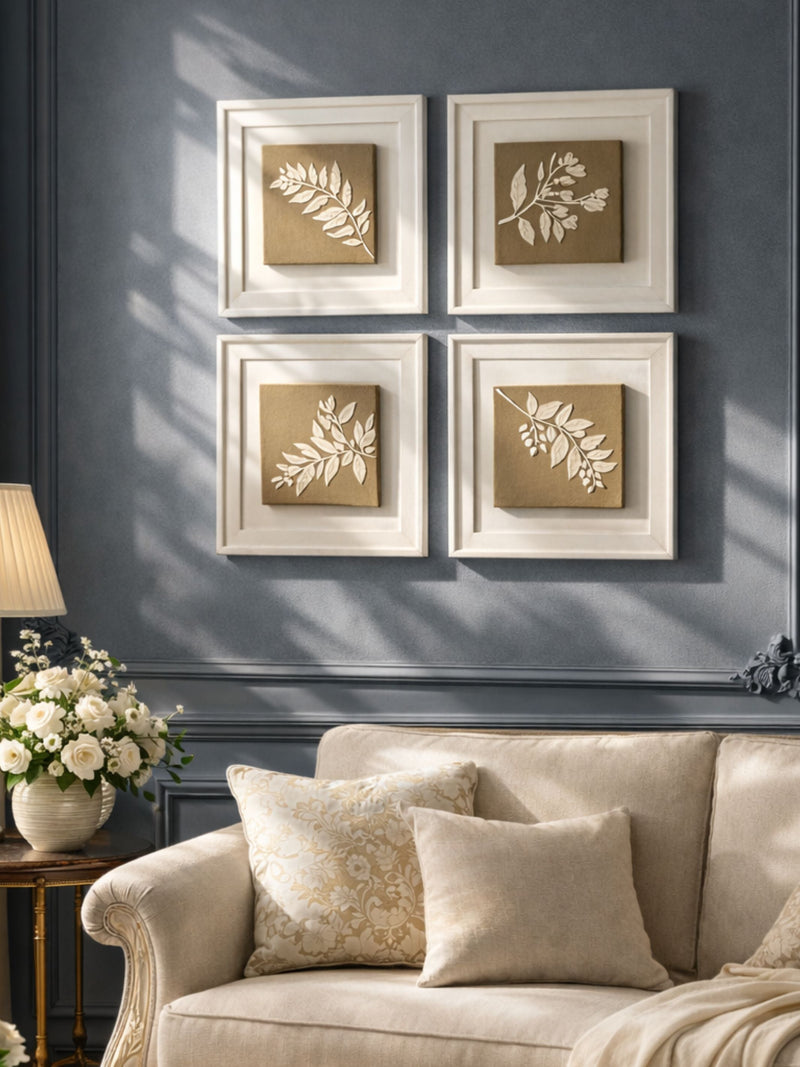 Whispering Leaves Modern Artwork for Interiors