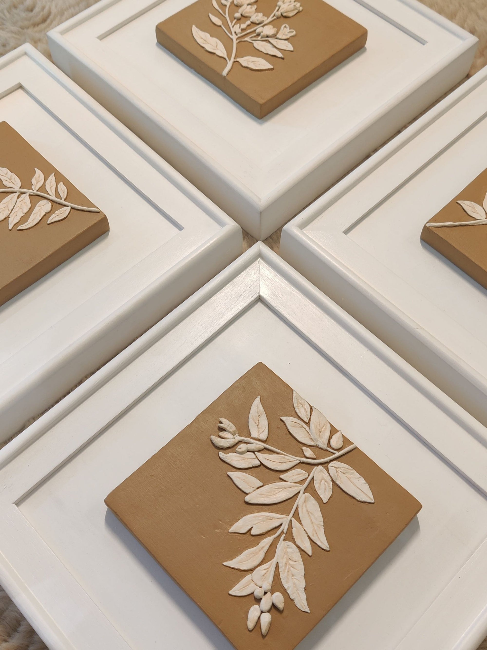 Whispering Leaves Modern Artwork for Interiors