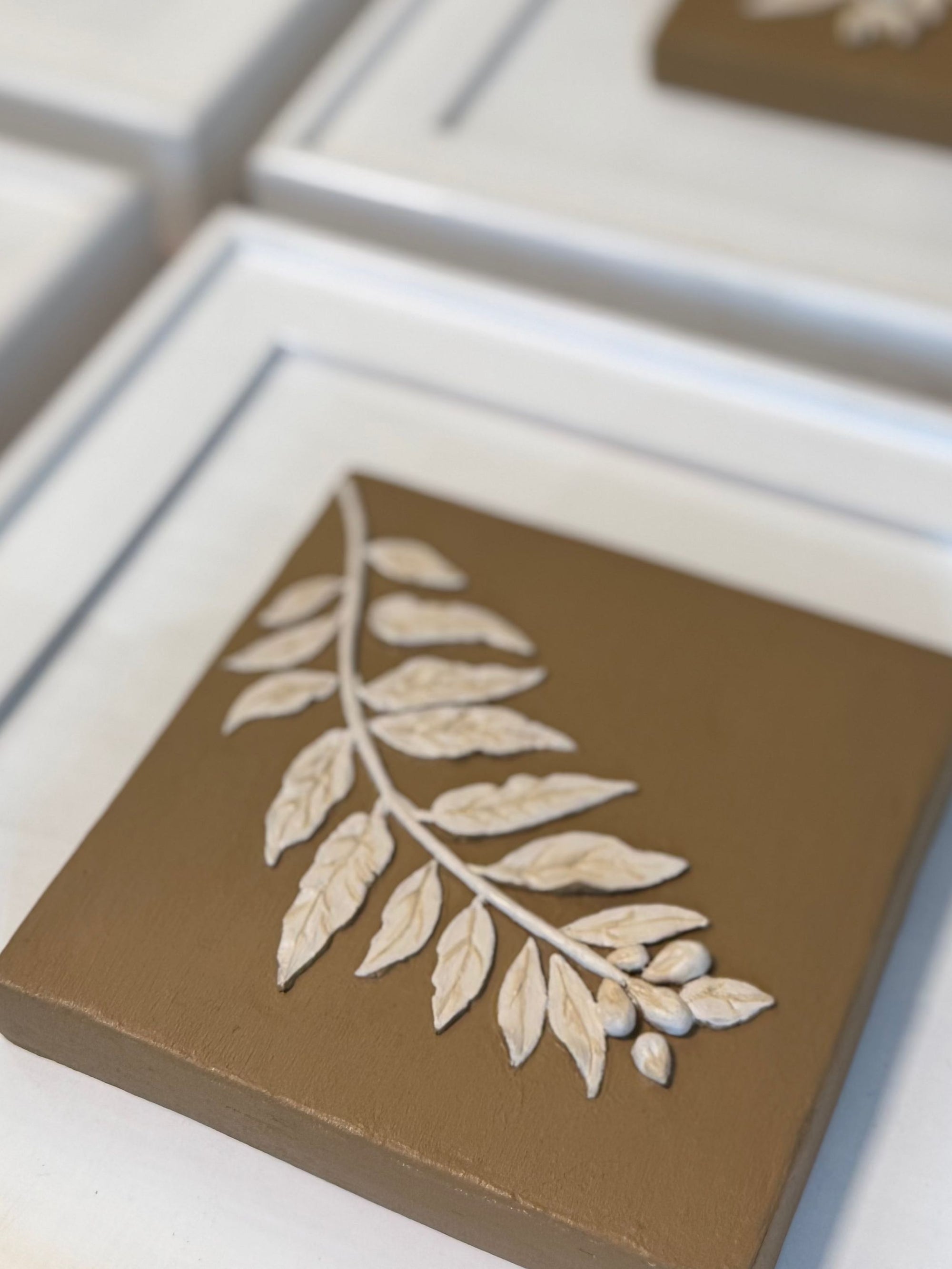 Whispering Leaves Modern Artwork for Interiors