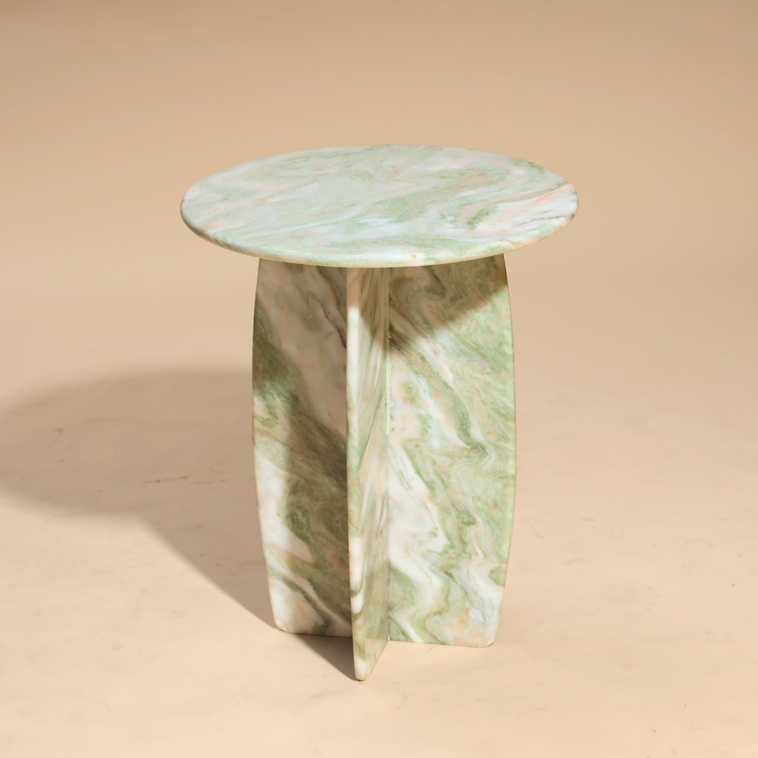 Raio Marble Table - Pista