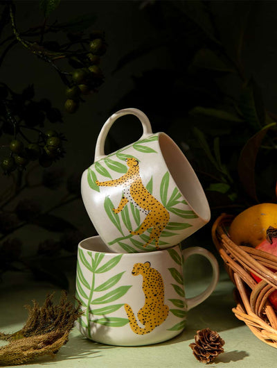Cheetah Mug Gift Box
