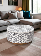 Inlay Round Coffee Table -Targua
