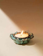 Lotus Bloom Ceramic Candle (Scented)