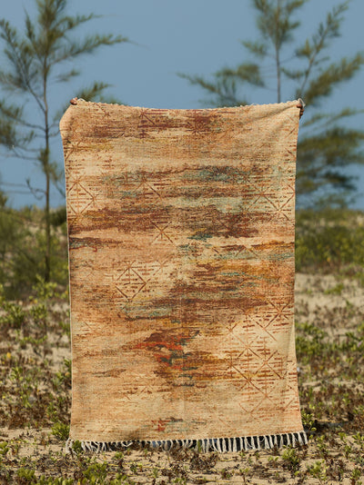 Printed Handloom Rug - Spectrum