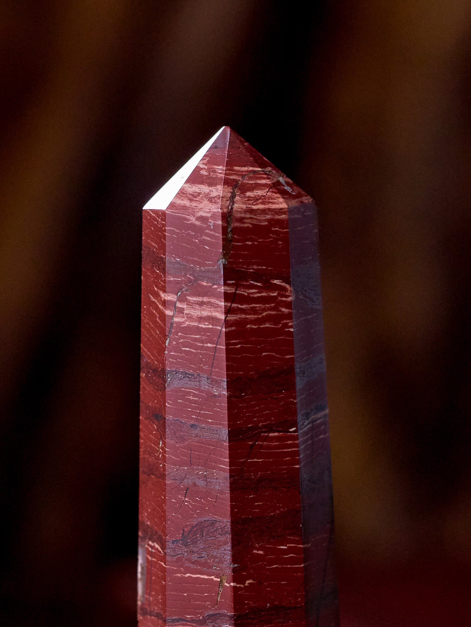 Semi-precious Stone - Snakeskin Jasper Tower