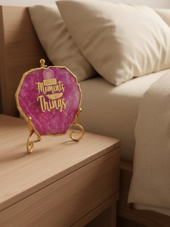 Natural Agate Stone Showpiece | Collect Moments