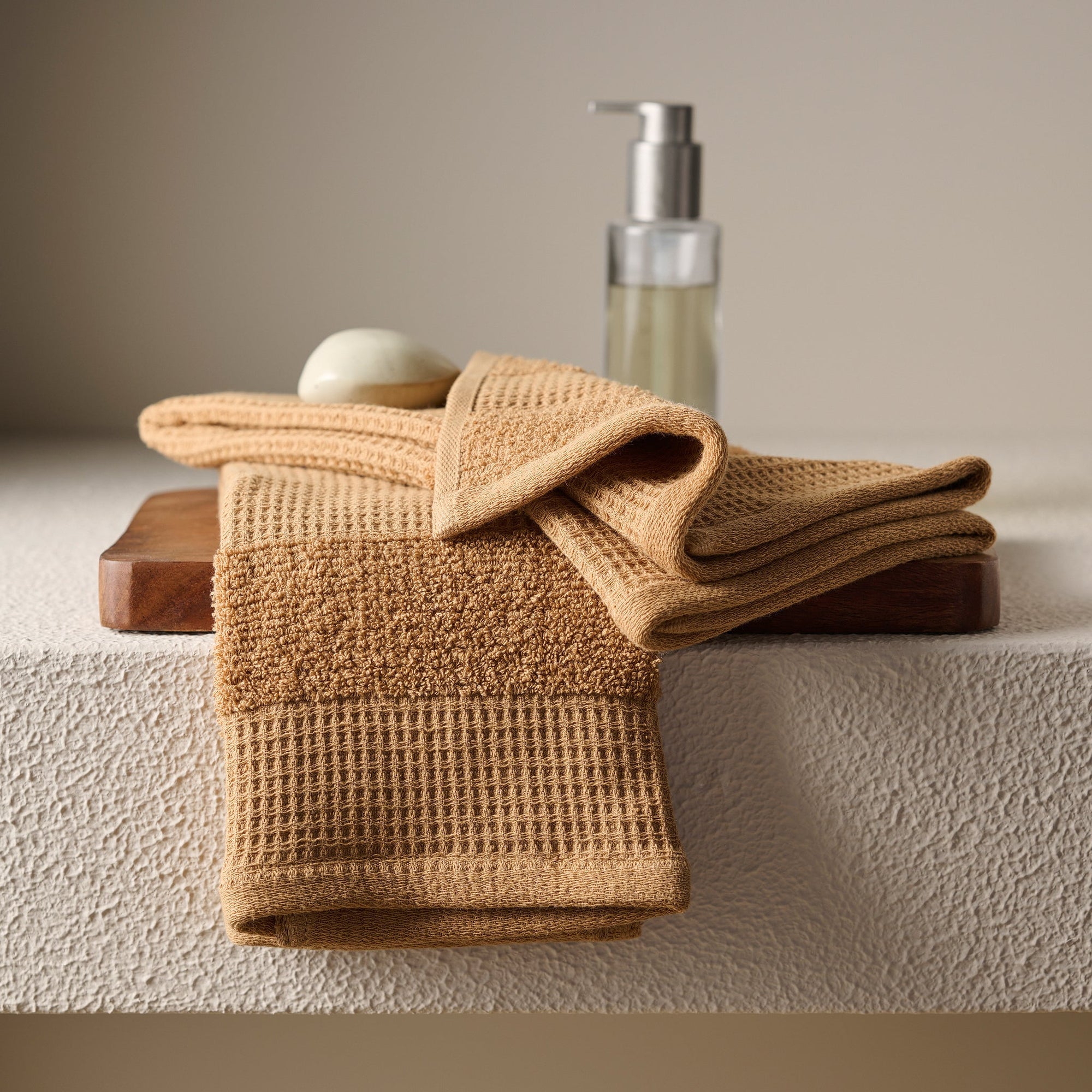 Pocket Square | Cotton | Waffle Terry | Bath Set