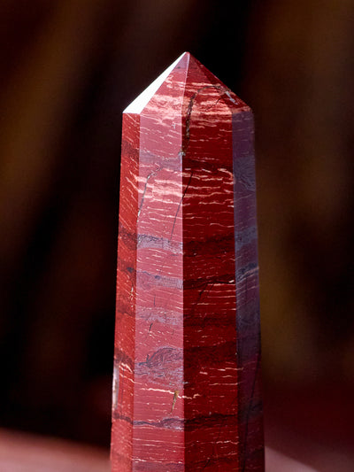Semi-precious Stone - Snakeskin Jasper Tower