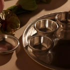 Heirloom Silverware Thali Set of 8 - Dinner Crockery