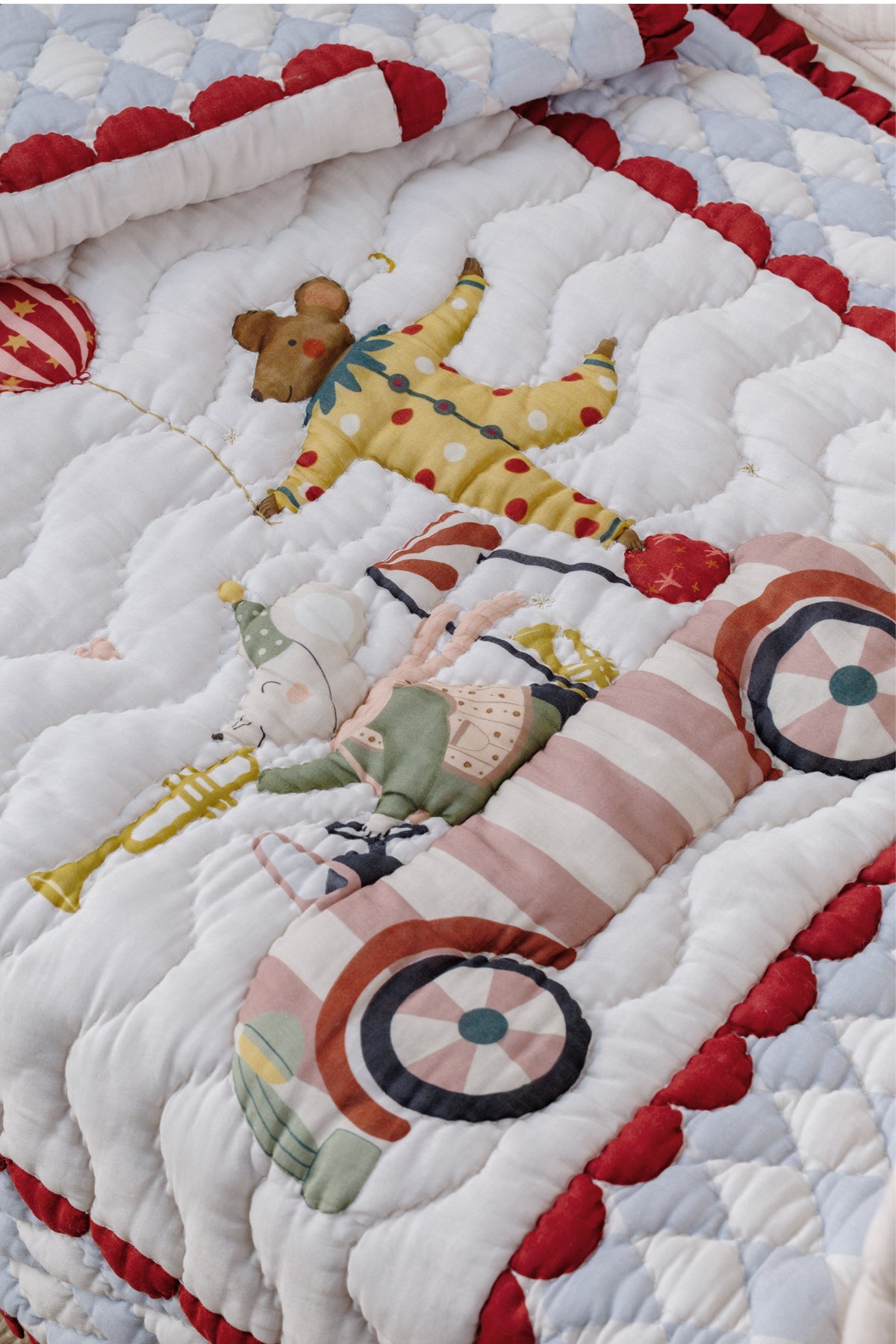 Petite Parade Organic Cotton Baby Quilt