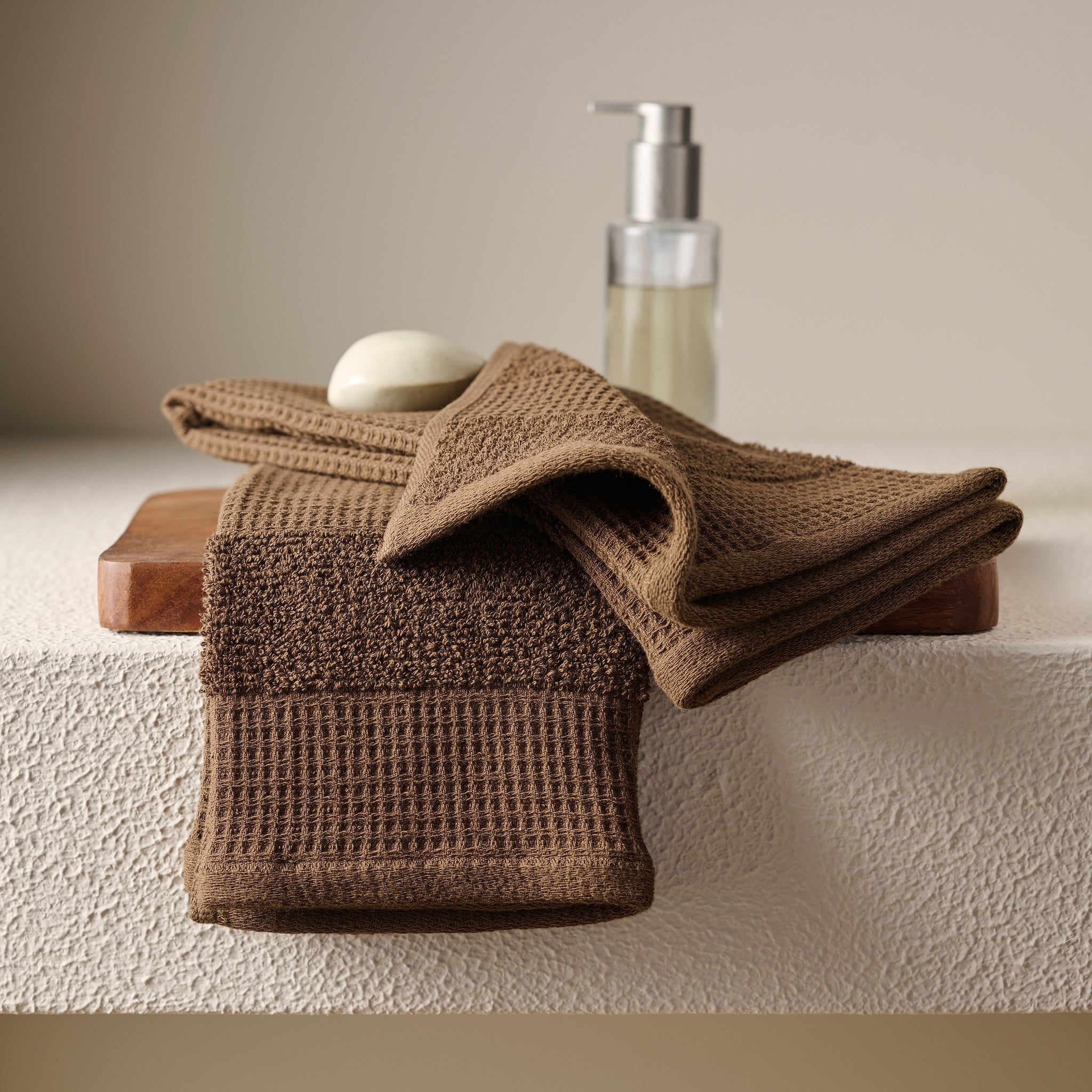 Pocket Square | Cotton | Waffle Terry | Bath Set