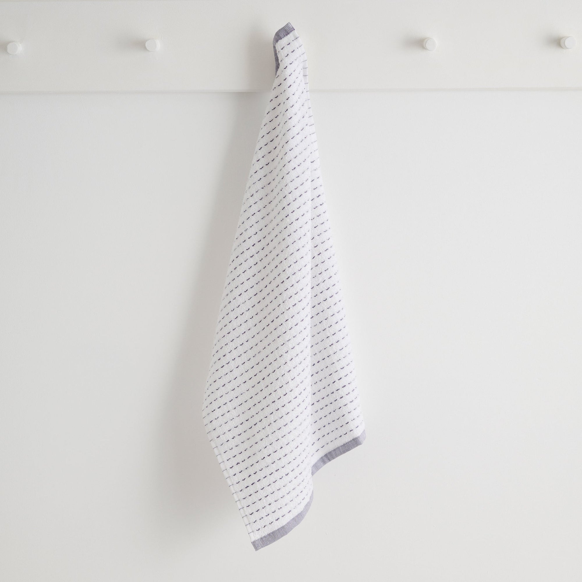 Drizzle | Cotton | Dobby Stripe Terry | Hand Towel