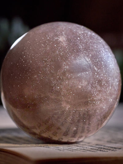 Semi-precious Stone - Smoky Quartz Sphere (Dark)