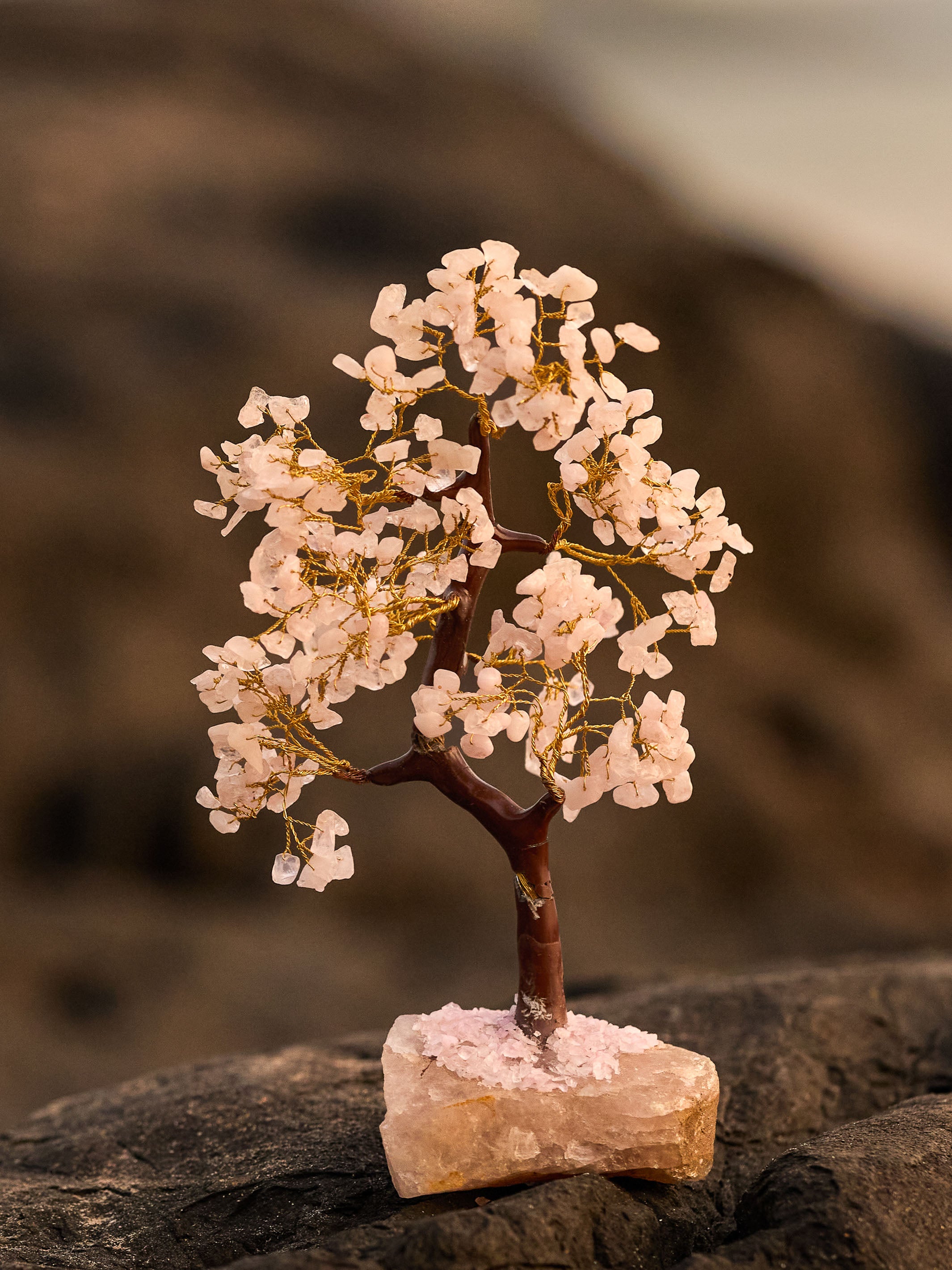 Healing Tree - Rose Quartz